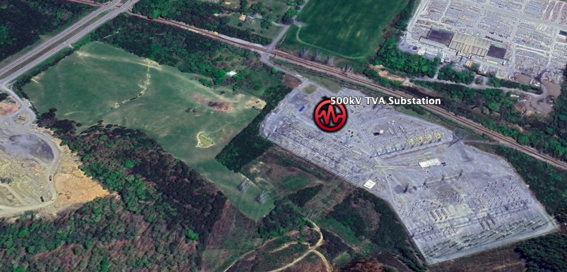 Massengill Site Sullivan TN Energy Storage Site