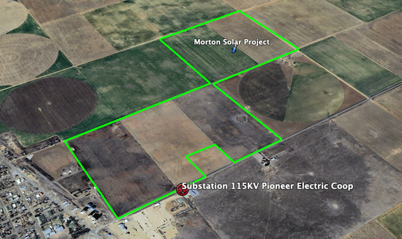 Morton Solar Project Sullivan TN Energy Storage Site